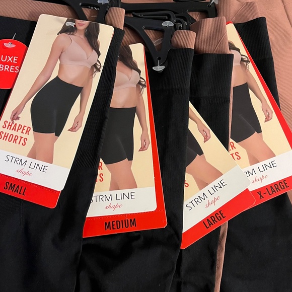 STRM LINE High-Waisted Shaping Shorts | Tummy Control Seamless Smoother - Picture 5 of 5